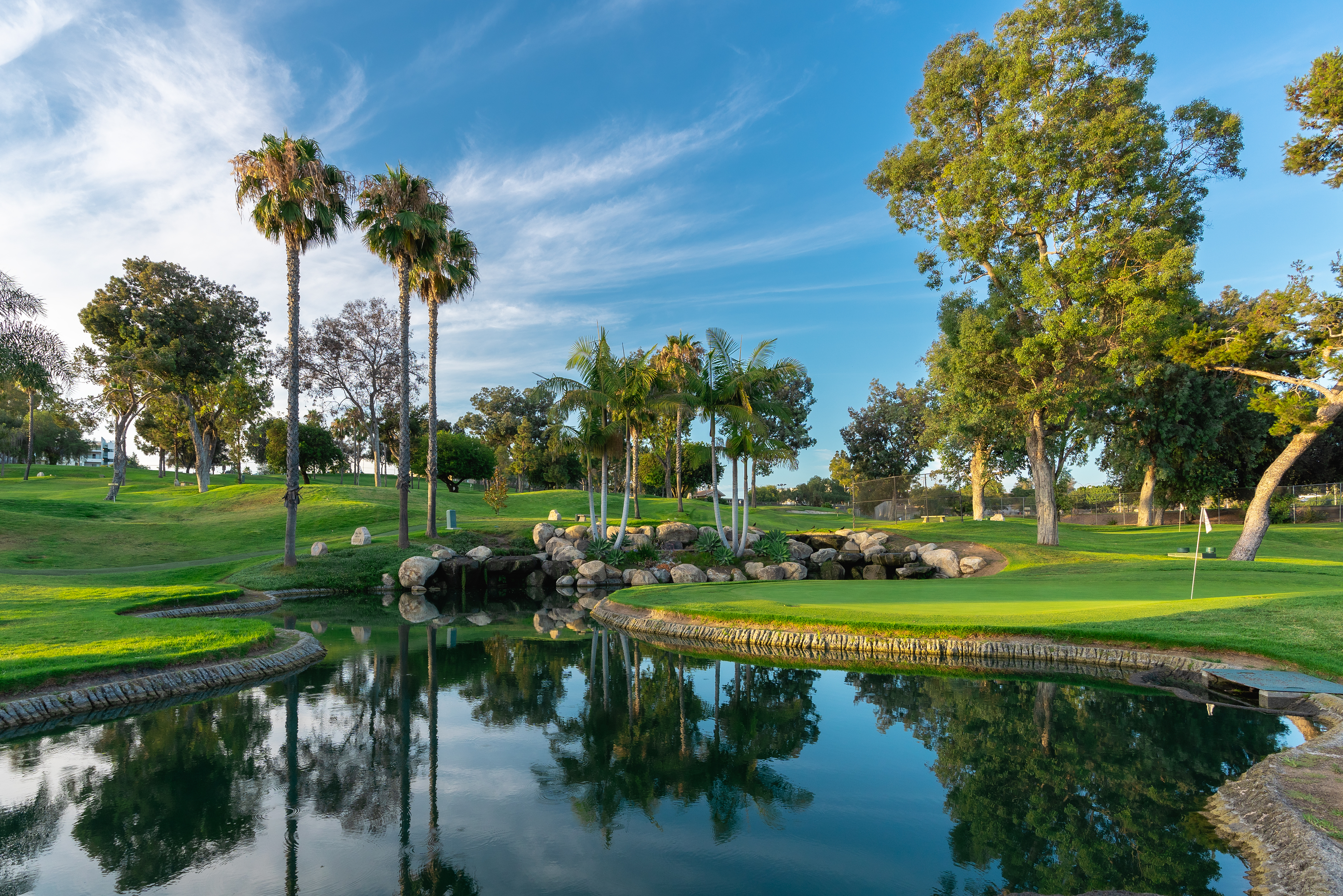 view of golf course